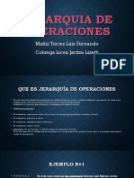 Jerarquia de Operaciones 2