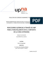 Reacciones Químicas en la Vida Diaria