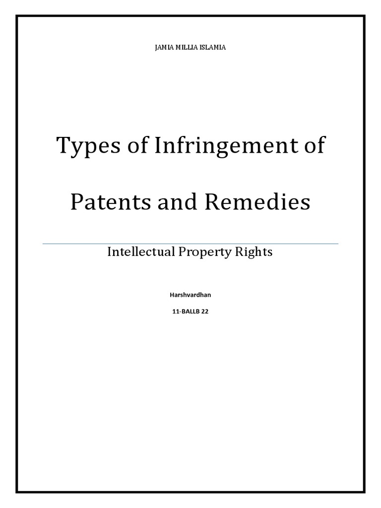 Ipr Infringement: Everything You Need To Know – WMPVD