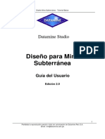 DATAMINE-Diseño Mineria -Subterranea.pdf