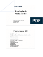 Clase 3° Patologia Oido Medio.
