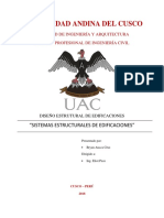 1° Trabajo - Sistemas Estructurales de Edificaciones