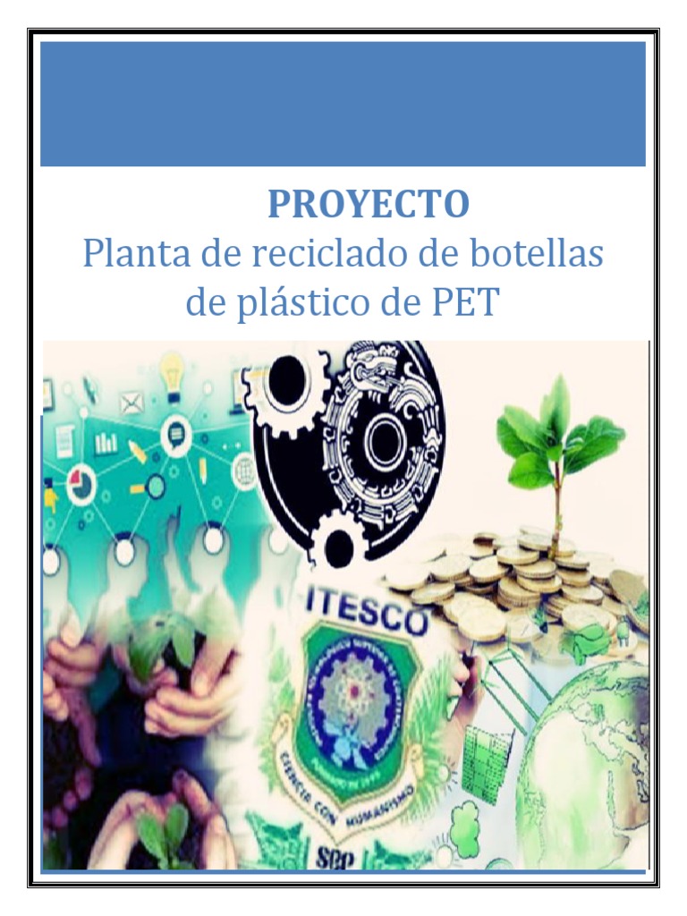 Planta de Reciclado de PET y Esterilización | PDF | Residuos | Aluminio