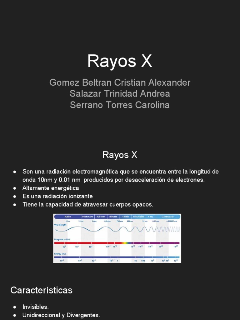 Rayos X | PDF | Rayo X | Radiología