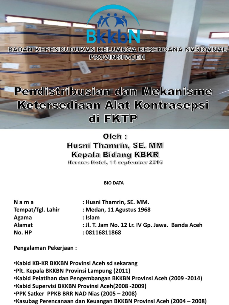 Distribusi Alkon RKTP | PDF