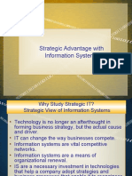 Strategic Advantage With Information Systems: IT For Managers