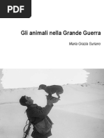 Gli Animali Nella Grande Guerra