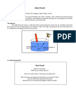 Bent Pencil: Apparatus Action