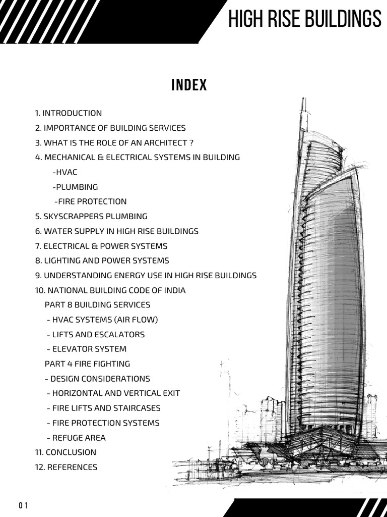 Building Services in High-Rise Design | PDF | Elevator | Hvac