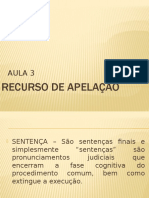 Aula 2 - Recursos de Apelação