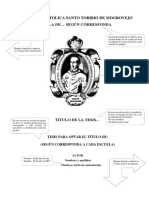 Protocolo de Informe de Tesis 2018