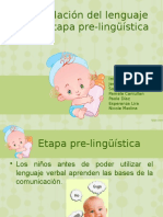 Presentacion Etapa Prelinguistica Este