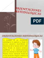 Orientaciones Metodologicas