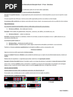 Ficha Estudo Sobre Estruturas