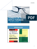 Horna. Turabian Formato y Estilo PDF