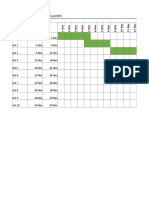 Diagrama de Gantt - Exceleinfo: Actividad Inicio Final