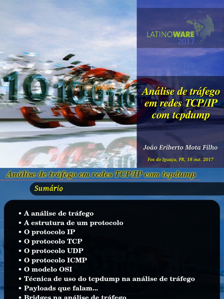 Análise de Tráfego em Redes TCP-IP | PDF | Protocolo de controle de ...