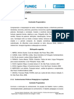 Língua Portuguesa e Conhecimentos Políticos Pedagógicos