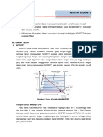 Elektronika Daya Jobsheet 3 Karakteristik Mosfet