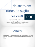 Fator de atrito em tubos de seção circular