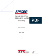Spicer PSO140 10S PSO150 PSO165 LPSO LLPSO Series Parts Manual PDF