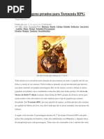 13 Personagens Prontos Para Tormenta RPG