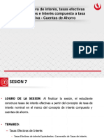 Tasa Efectiva de Interes, Tasas Efectivas Equivalentes e Interes Compuesto A Tasa Efectiva - Cuentas de Ahorro