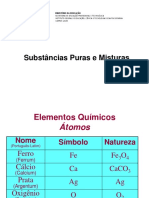 Substacncias Puras e Misturas Parte 1 PDF