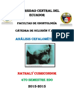 Analisis Cefalometrico