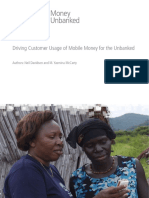 Mobile Money For The Unbanked