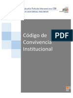 CEBI Código de Convivencia 2016 2018