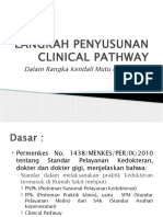 Langkah Penyusunan Clinical Pathway