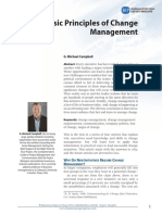 Basic Principles of Change Management: G. Michael Campbell