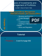 Analysis of Investments and Management of Portfolios