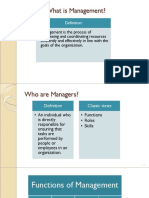 Topic 1 - What Is Management