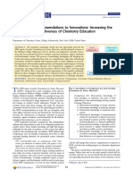 Moving From Recommendations To Innovations: Increasing The Relevancy and E Ffectiveness of Chemistry Education