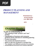 Product Planning and Management: Presentation By:-Arvind Chauhan Lect. MBA Dept. Istk