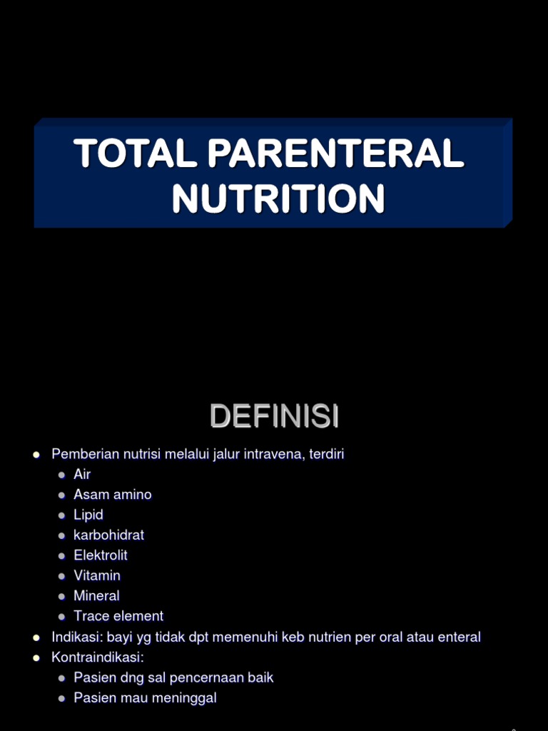 TOTAL PARENTERAL NUTRITION GUIDELINES PDF visual data 7