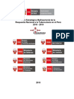 Plan Estratégico Multisectorial de La Respuesta Nacional A La Tuberculosis en El Perú 2010 - 2019