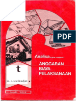 Analisa Anggaran Biaya Pelaksanaan