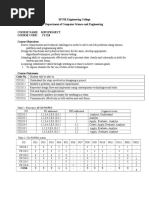 MVSR Engineering College Department of Computer Science and Engineering Course Name: Mini Project Course Code: Cs 218 Course Objectives