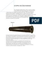 El Microscopio de Zacharias Janssen