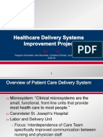 Final Qip - Health Care Delivery Systems