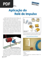 Aplicação do relé de impulso