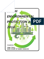 Sindh Environmental Protection Act, 2014-Final