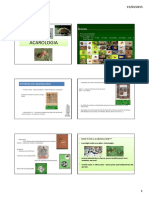 Acarologia - Introduccion PDF