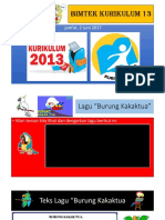 Power Point Bimtek Kurikulum 13