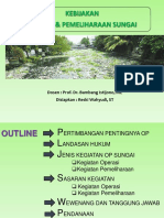 1. Operasi & Pemeliharaan Sungai