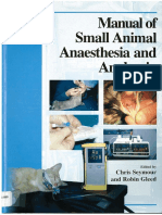 BSAVA Manual of Small Animal Anaesthesia and Analgesia (1999)