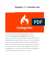 Belajar Codeigniter 3